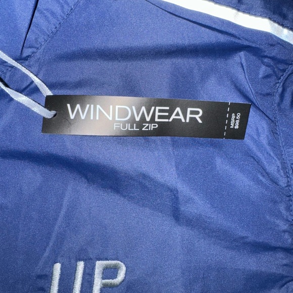 NWT Windwear Tec Women’s Aviator Full Zip Tec In Blue with UP Logo Medium - Picture 9 of 10